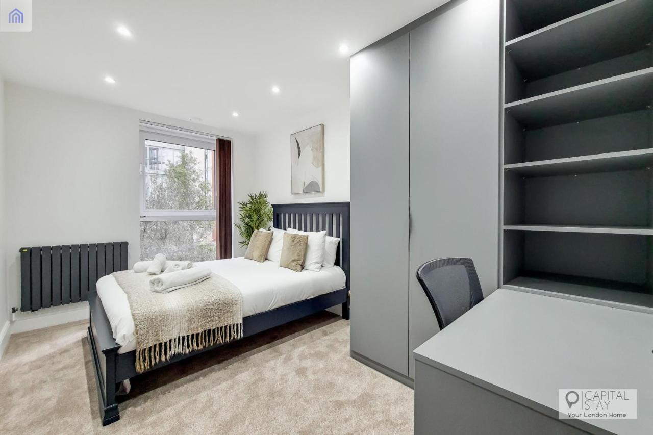 Free Parking - Stylish Three Bedroom Apartment By London Excel מראה חיצוני תמונה