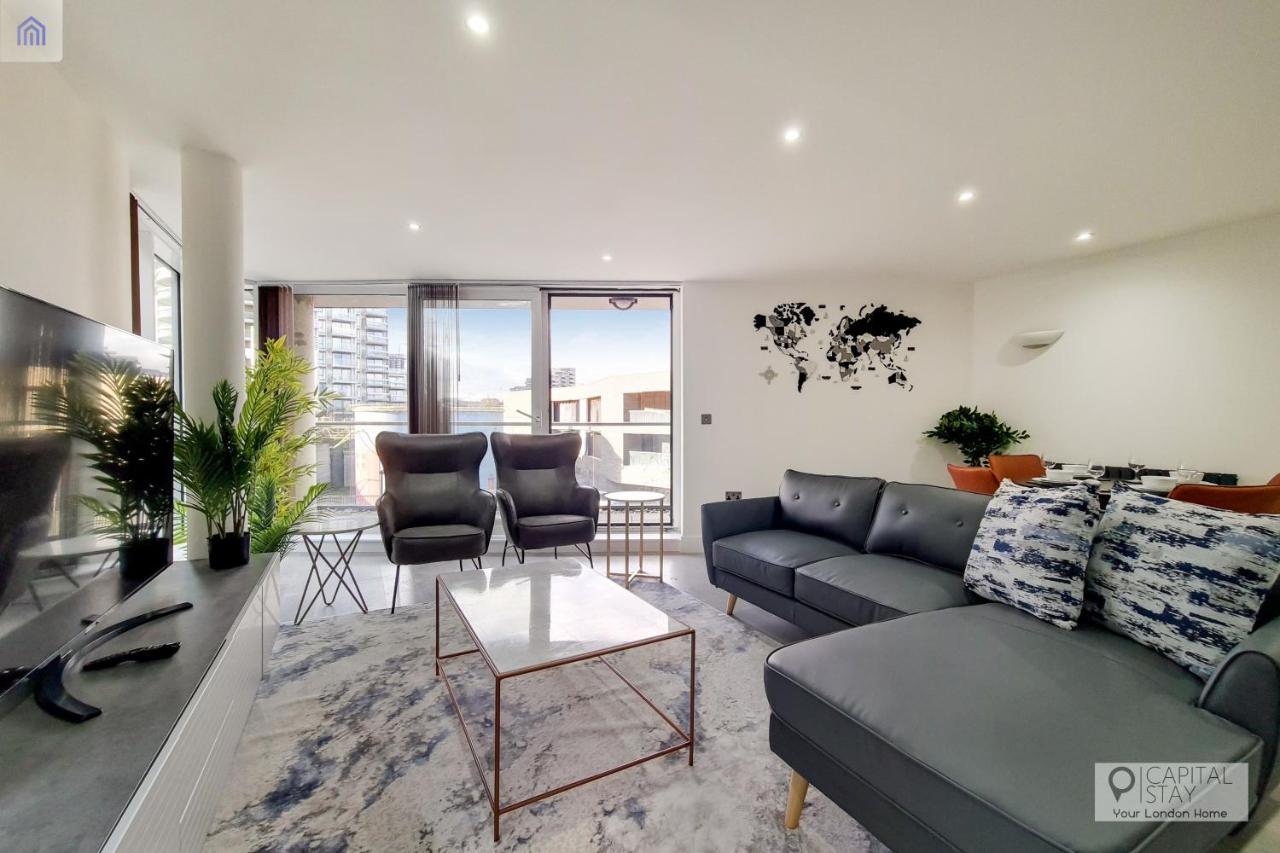 Free Parking - Stylish Three Bedroom Apartment By London Excel מראה חיצוני תמונה